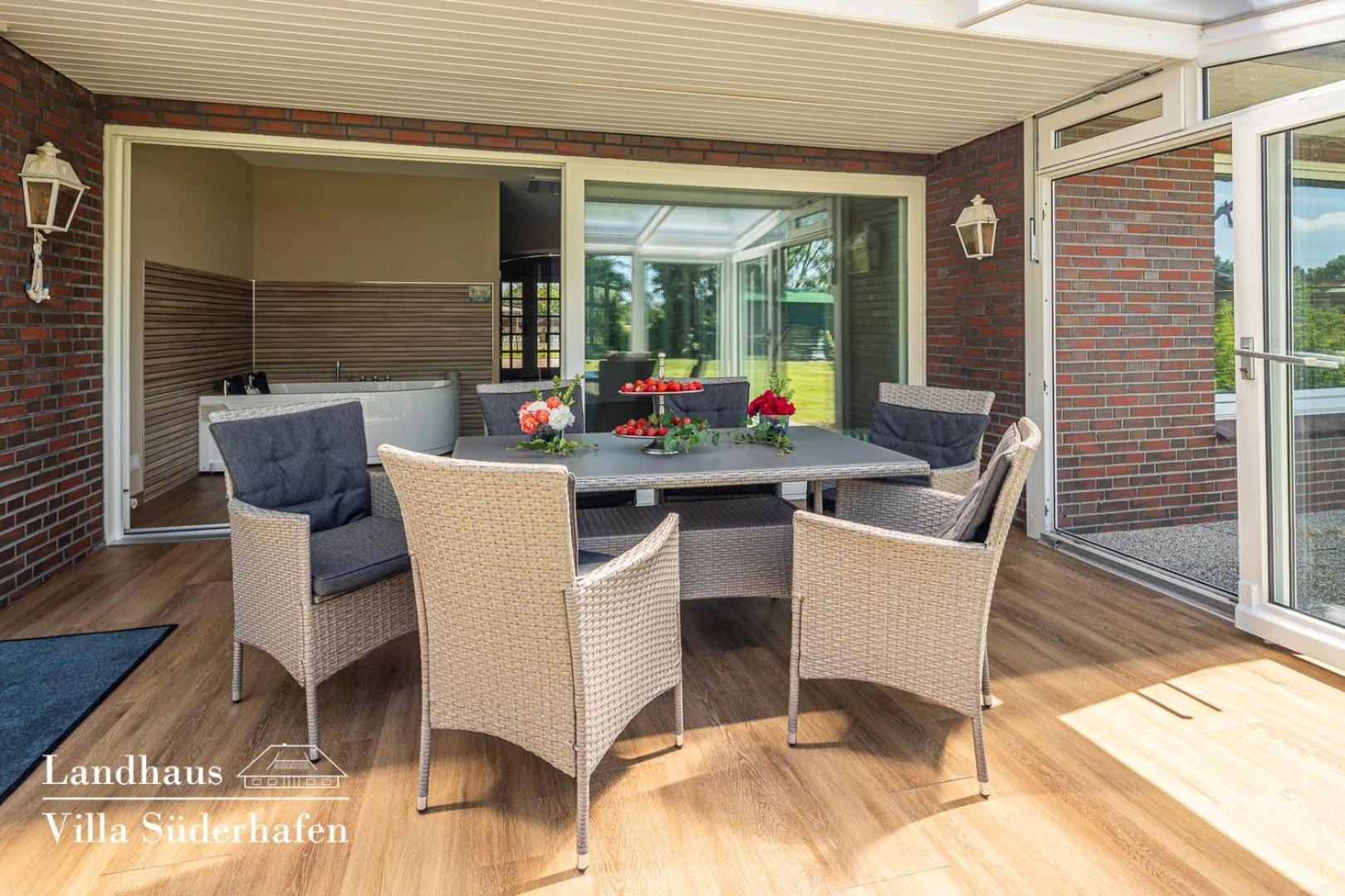 Landhaus Villa Suederhafen - Kleiner Luxus Đảo Đảo Nordstrand Ngoại thất bức ảnh
